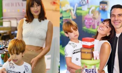 Isis Valverde arma festa luxuosa para os 7 anos do filho e reúne elenco de famosos no evento