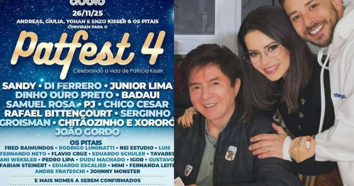 Sandy, Junior, Xororó e mais famosos prestigiam festival em homenagem à Patrícia Kisser em São Paulo