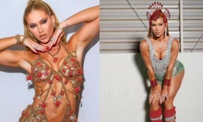 Virginia abre o jogo e fala sobre insegurança como rainha de bateria da Grande Rio