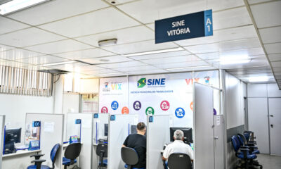 Atendimento ao trabalhador no SINE na Casa do Cidadão