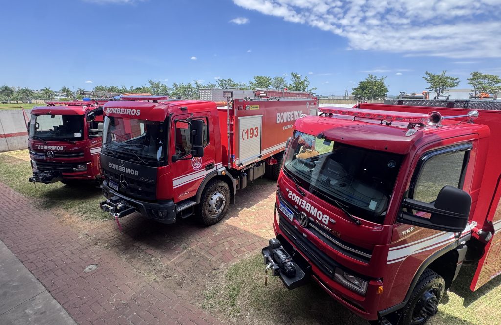 Com investimento R$ 5 milhões, Porto Feliz e Salto ganham novas viaturas do Corpo de Bombeiros