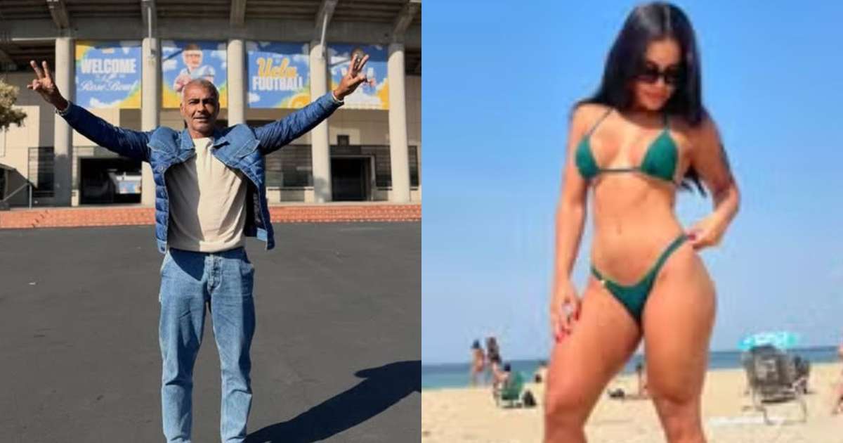 Com quase 60, Romário quer se reconciliar com ex-namorada de 22 anos