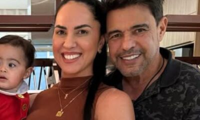 Graciele Lacerda e Zezé Di Camargo celebram 1º aniversário da filha; veja fotos