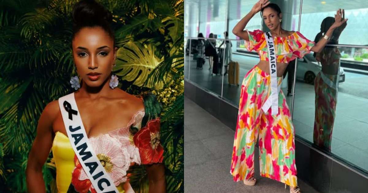 Miss Jamaica cai no concurso mundial e tem diagnóstico gravíssimo