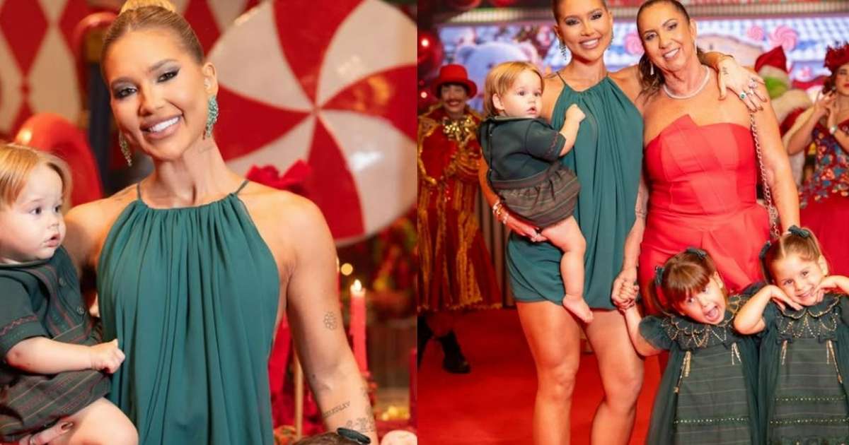 Virginia Fonseca antecipa celebração natalina e reúne família e amigos em Goiânia