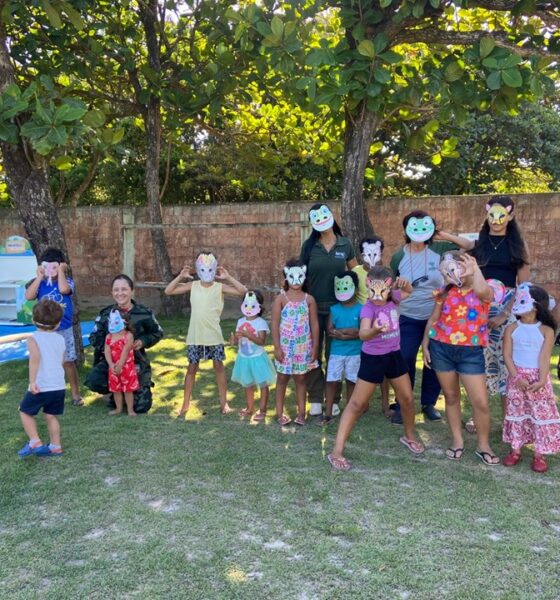 APA de Conceição da Barra participa de programação de férias do Centro Tamar Guriri