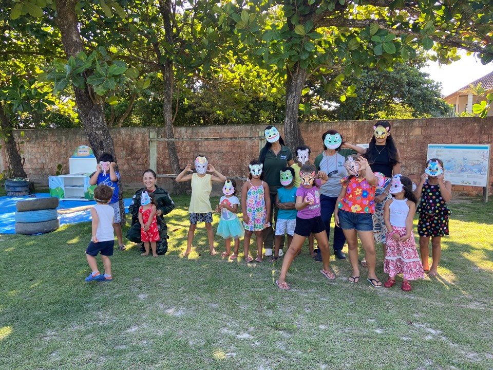 APA de Conceição da Barra participa de programação de férias do Centro Tamar Guriri