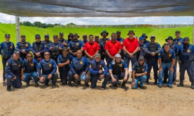 Guarda Civil Municipal de Linhares participa de treinamento anual de tiro prático