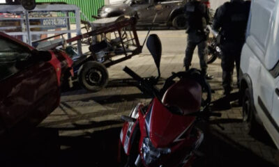 Guarda de Vitória detém suspeito e recupera motocicleta e celular roubados em Viana