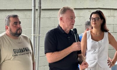 Governo do Estado inaugura pavimentação rural e autoriza novos investimentos em Guarapari