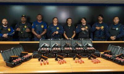 Investimentos: GCM de Linhares recebe 100 armas de choque e reforça segurança nas ruas e balneários