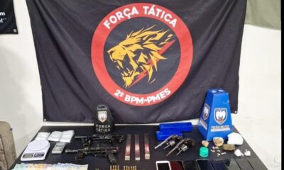 Operação da Força Tática do 2º BPM resulta em grande apreensão na zona rural de Nova Venécia