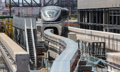 Trem da Linha 17-Ouro chega ao Aeroporto de Congonhas pela primeira vez