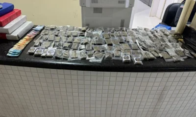 Duas pessoas são detidas com mais de 24 quilos de maconha em Linhares