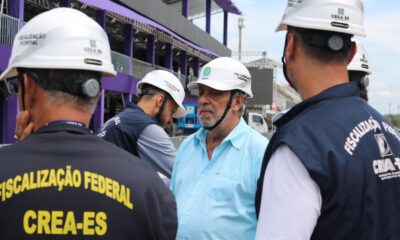 Crea-ES segue com Operação Carnaval Seguro e reforça caráter preventivo das vistorias