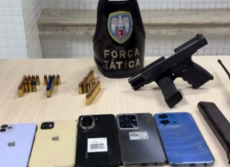 Operação da Força Tática do 7º BPM resulta em confronto armado e apreensão de arma no bairro Flexal II