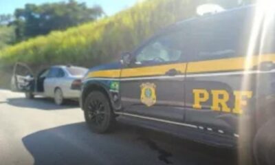 PRF recupera dois veículos em menos de uma hora, em João Neiva e São Mateus