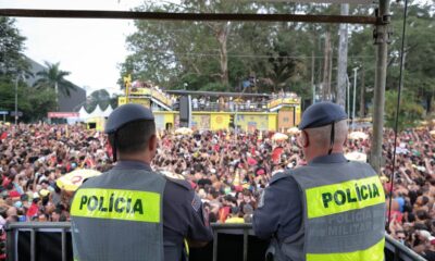 Polícia de SP prende 16 suspeitos em operações durante blocos de Carnaval na capital