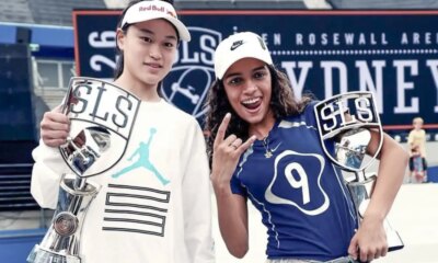 Rayssa Leal vence primeira etapa do circuito mundial de skate