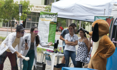 Vacinação e ações educativas gratuitas unem pets e seus tutores em evento no campus Butantã da USP