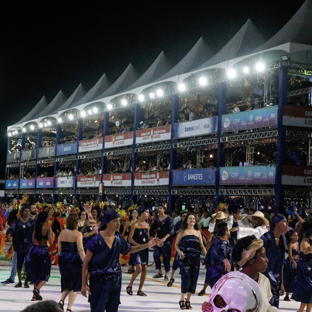 Vitória conhece a escola campeã do Carnaval 2026 nesta quarta