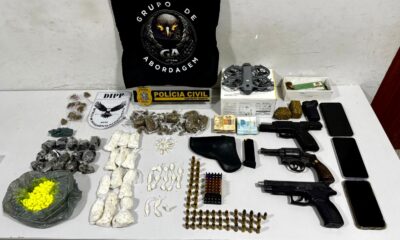 Operação integrada da PCES, PMES e PPES desarticula grupo criminoso no Norte do Estado